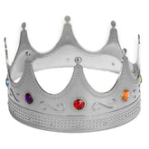 NessiWorld SilverColorAdultChildCompatibleKing CrownRoyal Crown60cm